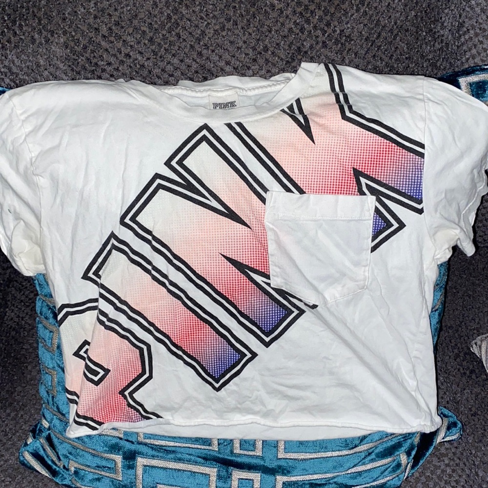 Love Pink Crop Top